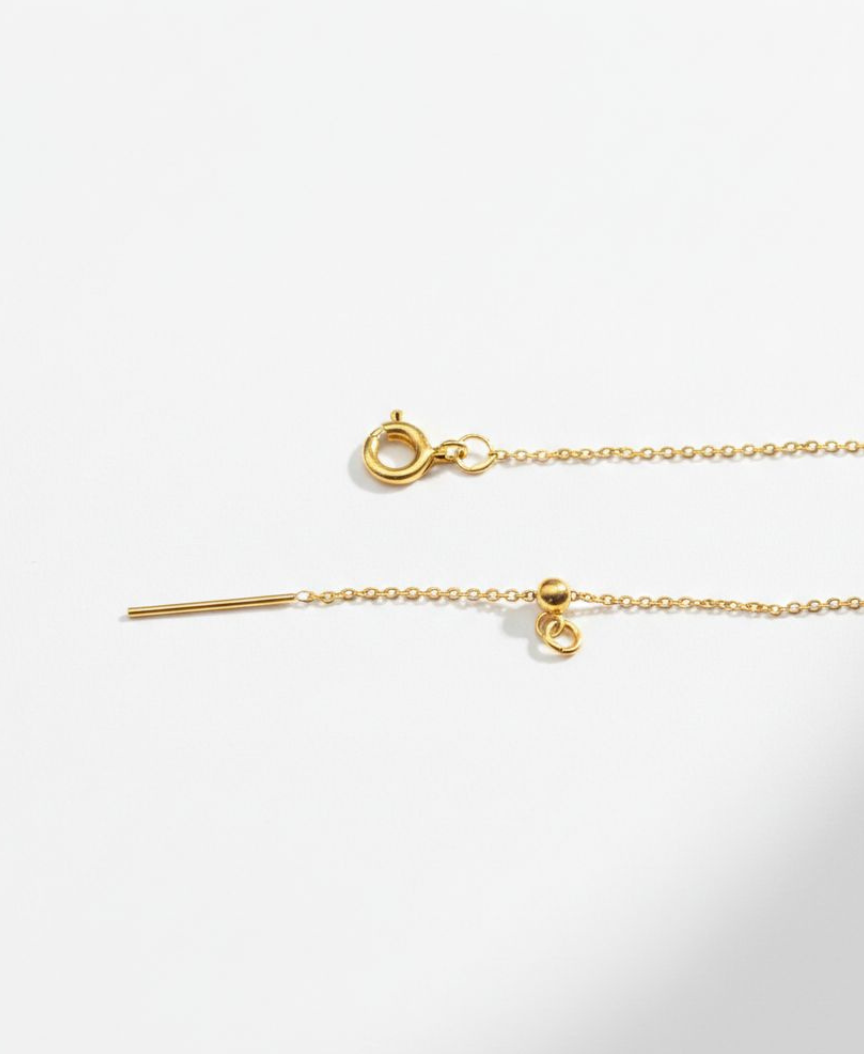 May - Jade Gold-Plated Necklace