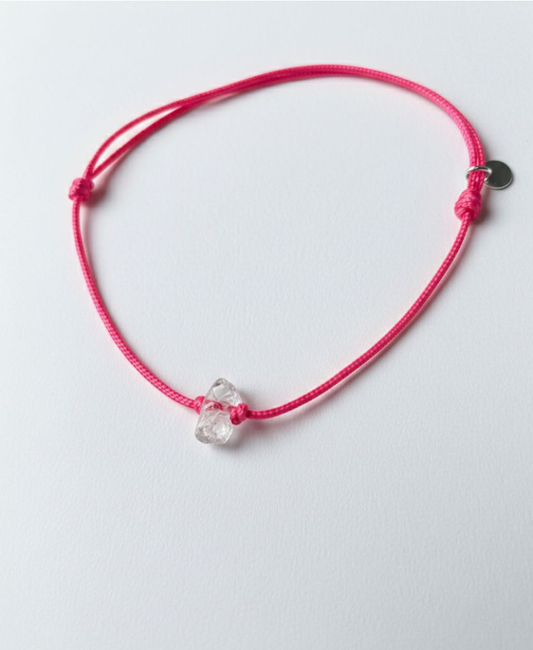 Pulsera de Cuartzo Hérkimer